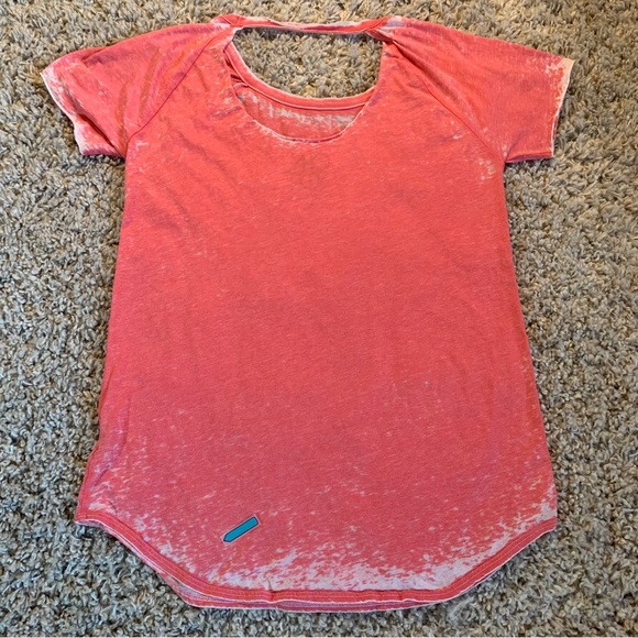 Chaser Pink Anchor Distressed T-Shirt Women’s Size Medium - Picture 12 of 13